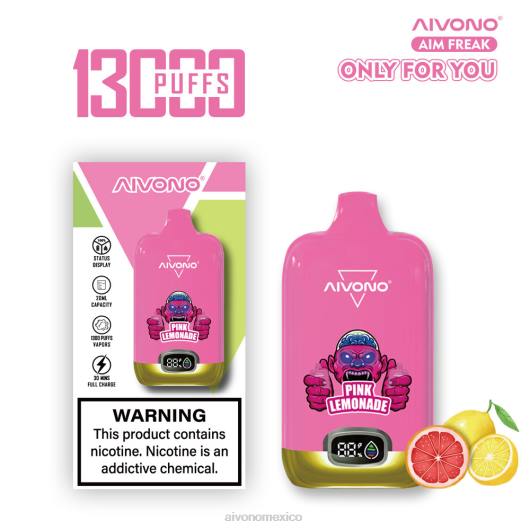 limonada rosa Aivono AIM FREAK 13000 TRF4249 | Aivono México